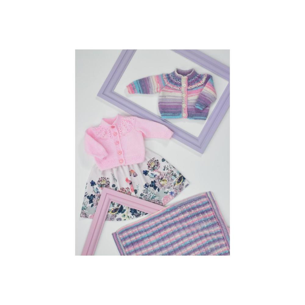 James C Brett Baby DK Knitting Pattern JB681