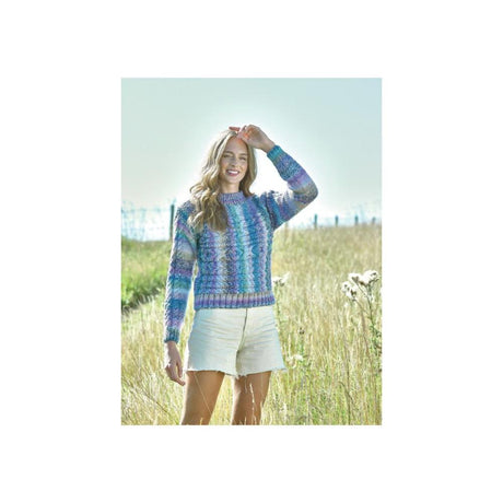 James C Brett Chunky Sweater Knitting Pattern JB799