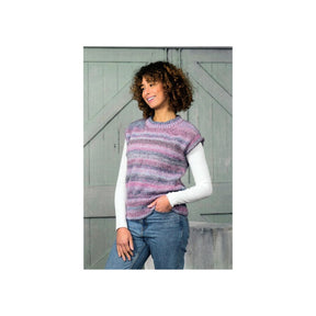 James C Brett Chunky Slipover Knitting Pattern JB962