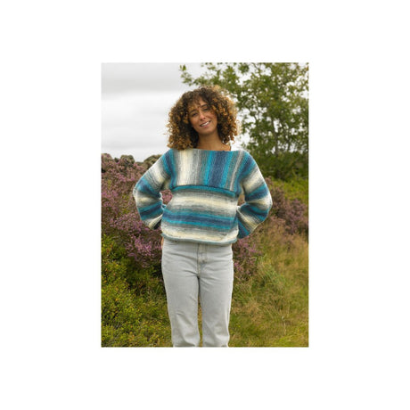 James C Brett Chunky Lady's Sweater Knitting Pattern JB001