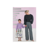 James C Brett Elegance Sweater DK Knitting Pattern JB991