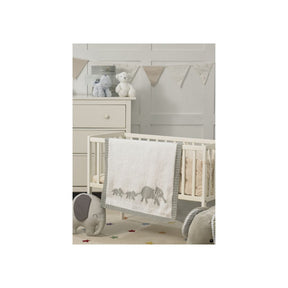 James C Brett Elephant Baby Blanket Knitting Pattern JB908