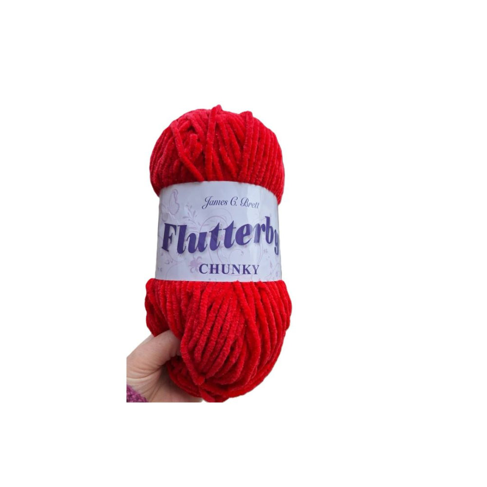 James C Brett Flutterby Sparkle Chunky Yarn