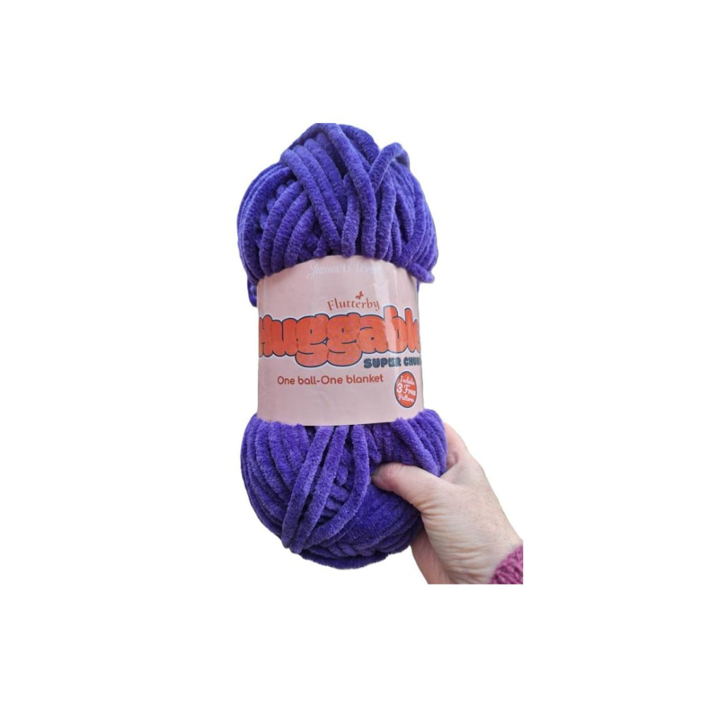 James C Brett Huggable Super Chunky Ultra Soft Chenille Baby Yarn