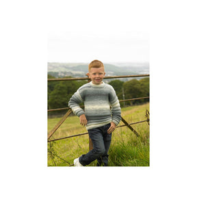James C Brett Kids Chunky Sweater Knitting Pattern JB1003