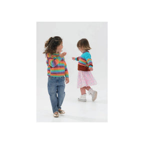 James C Brett Kids Sweater DK Knitting Pattern JB983