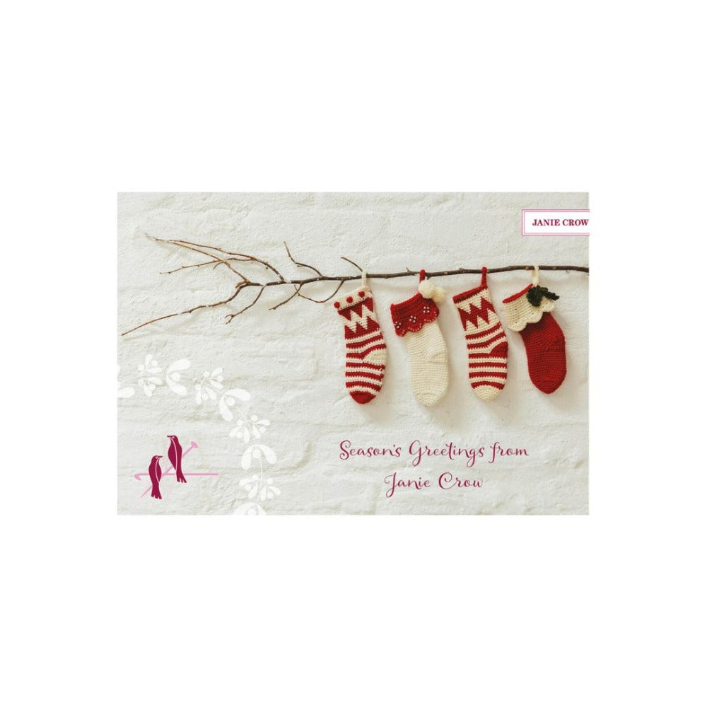 Janie Crow Festive Mini Stockings Pattern