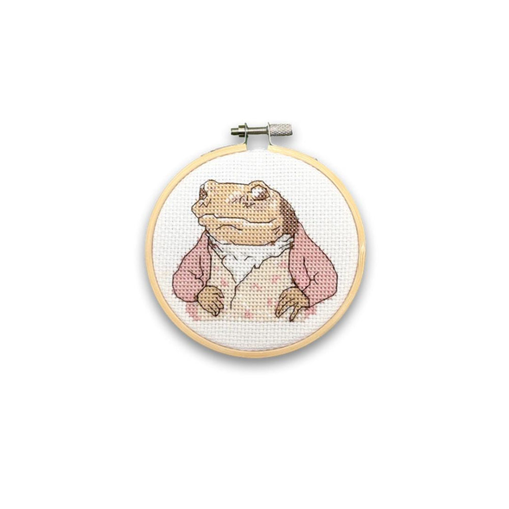 Jeremy Fisher Mini Cross Stitch Kit