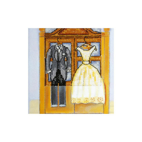 Just Married Cross Stitch