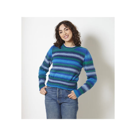 King Cole 4 Ply Jumper Knitting Pattern 6276