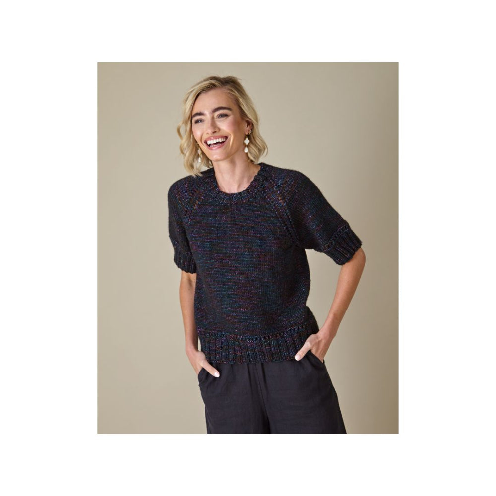 King Cole Firefly Aran Knitting Pattern 6444 – Wool n Stuff