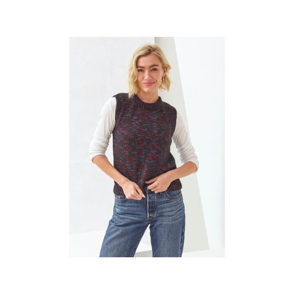 King Cole Aran Top Knitting Pattern 6630