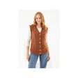 King Cole Aran Waistcoat Knitting Pattern 6426