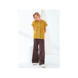 King Cole Aran Waistcoat Knitting Pattern 6507