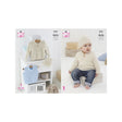 King Cole Baby 4 Ply Knitting Pattern 5441