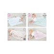 King Cole Baby Blankets DK Knitting Patterns 5776