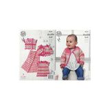 King Cole Baby DK Knitting Pattern 4314
