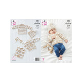 King Cole Baby DK Knitting Pattern 5703