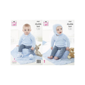 King Cole Baby DK Knitting Pattern 5767
