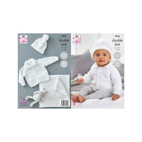 King Cole Baby DK Knitting Pattern 5926