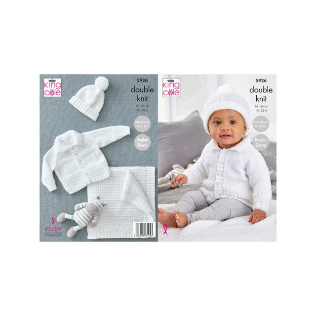 King Cole Baby DK Knitting Pattern 5926