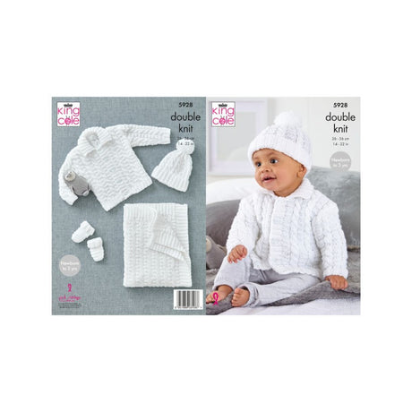 King Cole Baby DK Knitting Pattern 5928