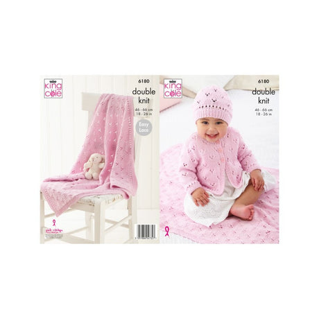 King Cole Baby DK Knitting Patter 6180