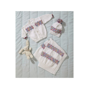 King Cole Baby DK Knitting Pattern 6292