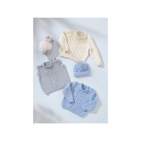 King Cole Baby DK Knitting Pattern 6546