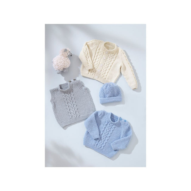 King Cole Baby DK Knitting Pattern 6546