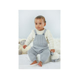 King Cole Baby Dungarees Knitting Pattern 6549