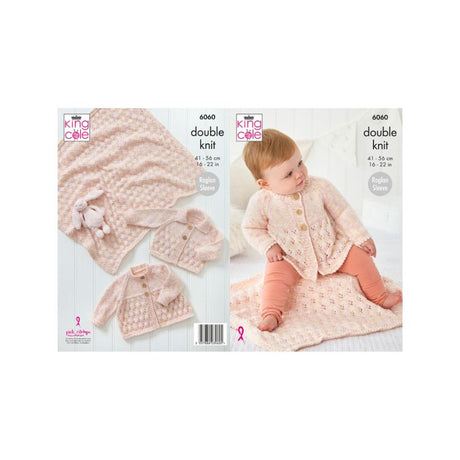 King Cole Baby DK Knitting Pattern 6060