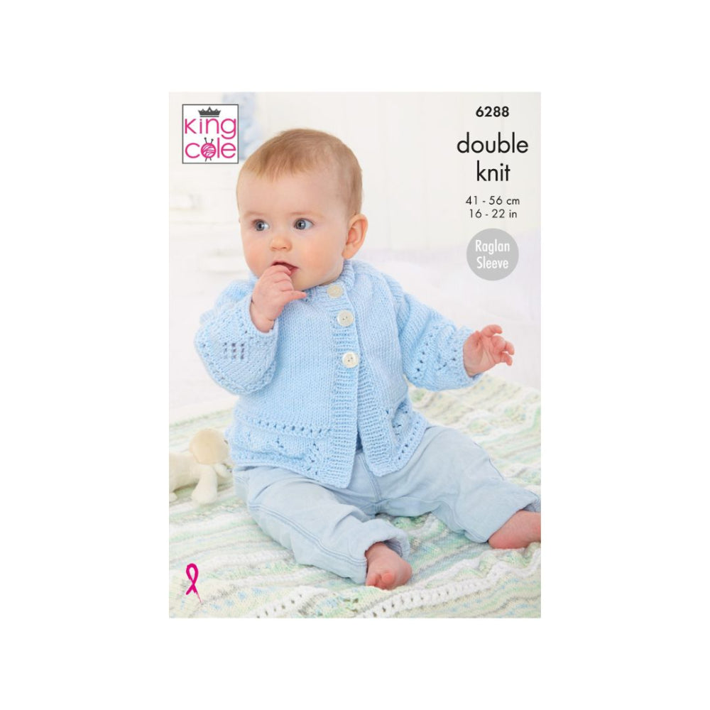 King Cole Baby DK Knitting Pattern 6288 – Wool n Stuff