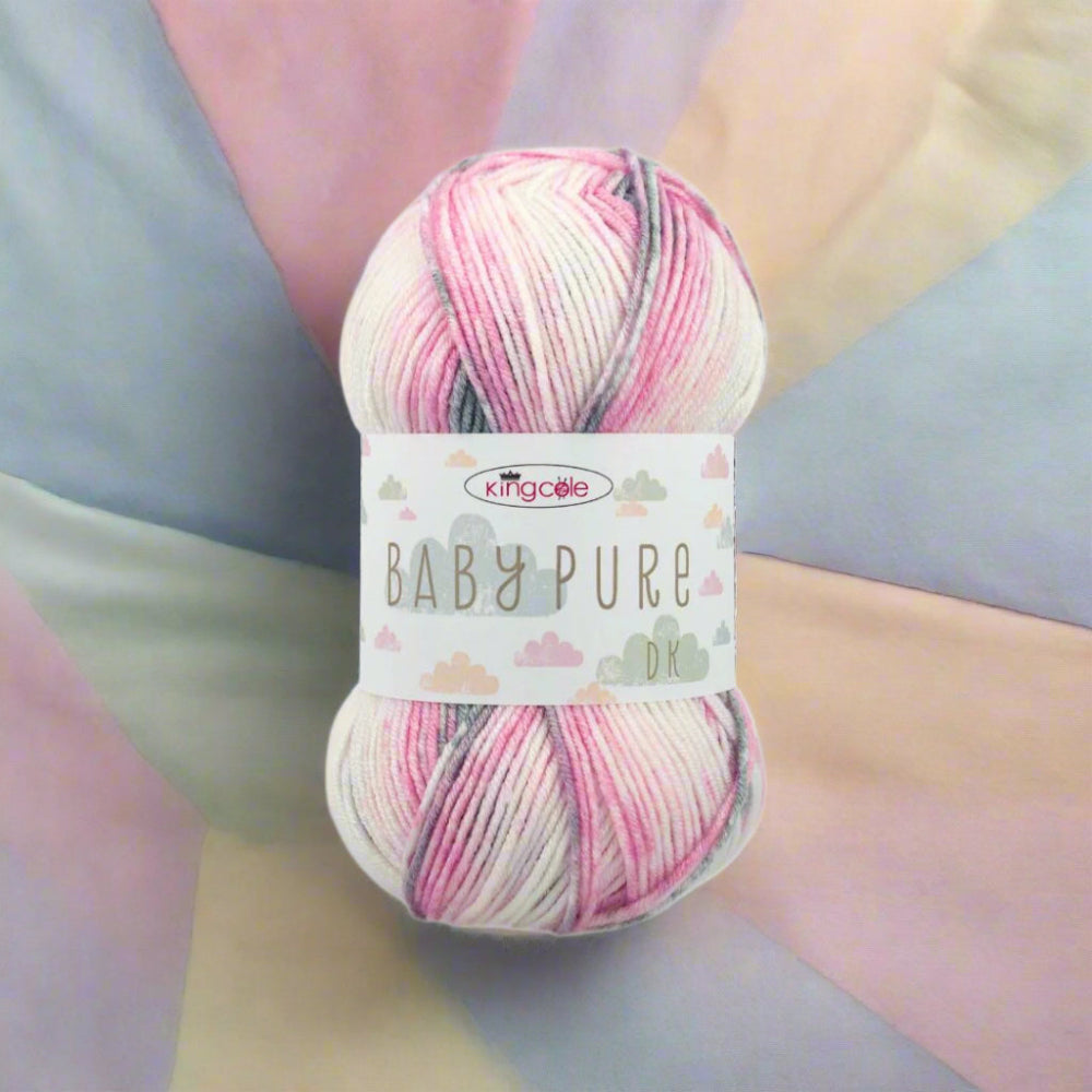 King Cole Baby Pure Soft Anti Pilling Baby Yarn
