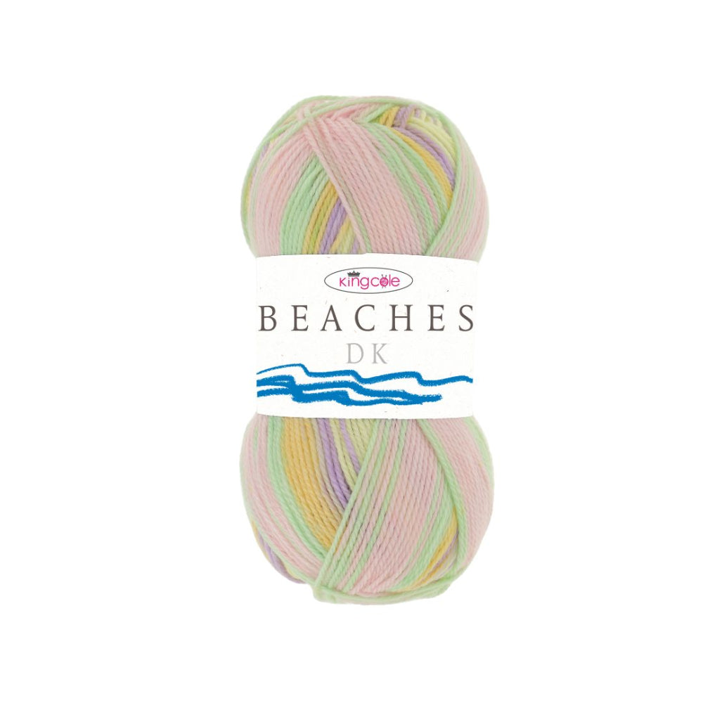 King Cole Beaches Soft Self Striping DK Yarn