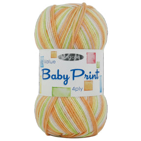 King Cole Big Value Baby 4 Ply Print Yarn