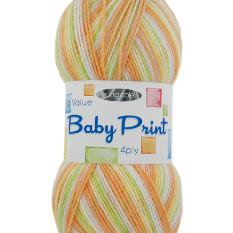 King Cole Big Value 4 Ply Print Yarn