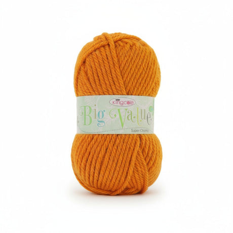 King Cole Big Value Super Chunky Knitting Yarn - Cosy, Colourful & Quick-Knit to Knit