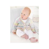 King Cole Childs DK Cardigan Knitting Pattern 6466
