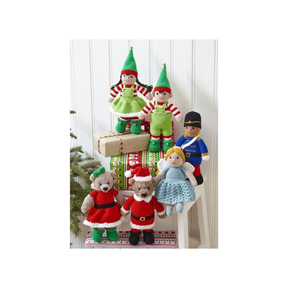 King Cole Christmas Crochet Book 8 Toys