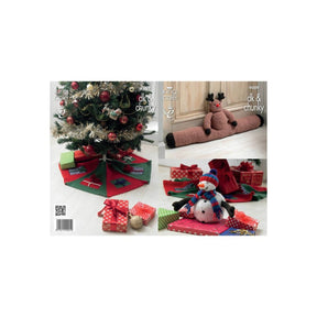King Cole Christmas Knitting Pattern 9009