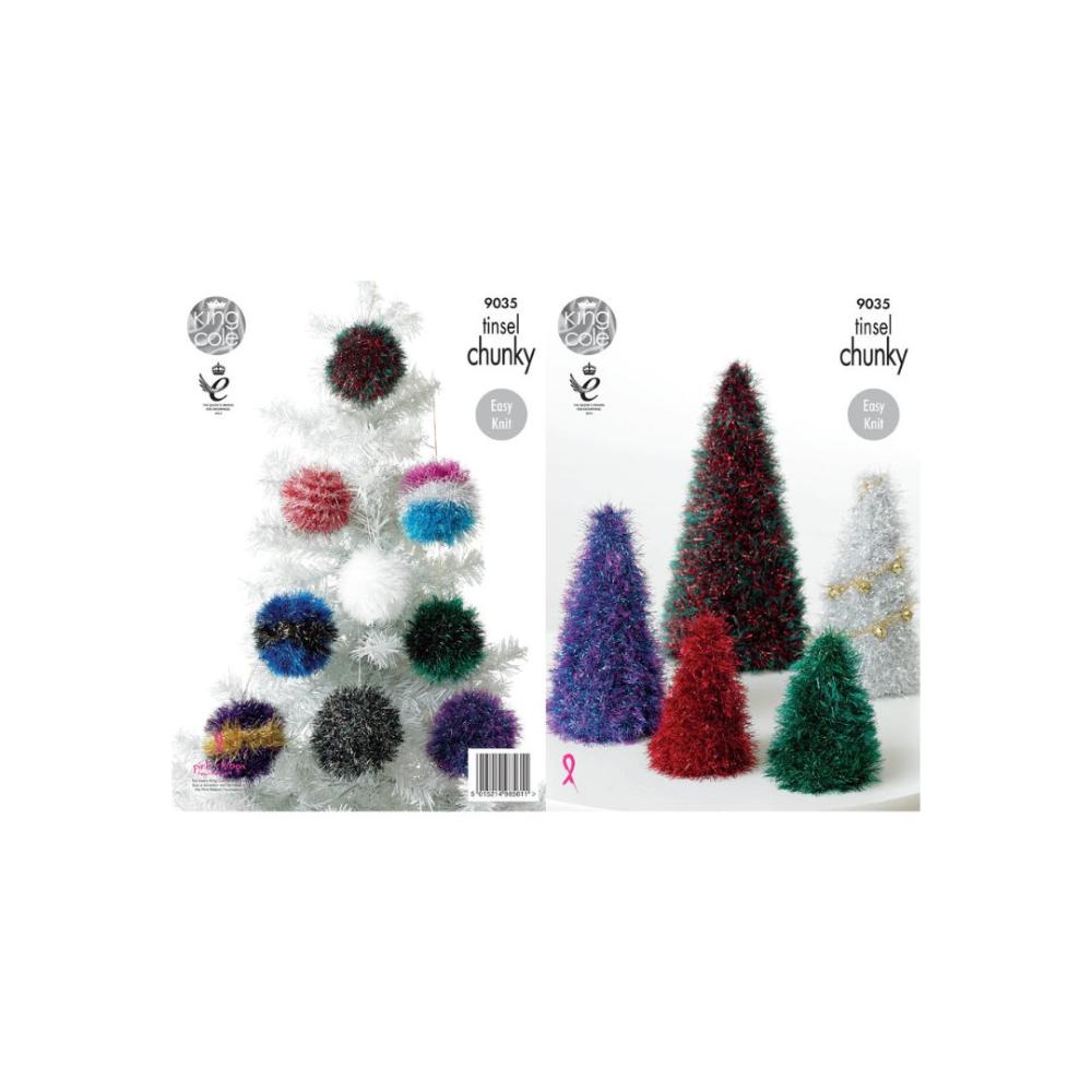 King Cole Christmas Knitting Pattern 9035