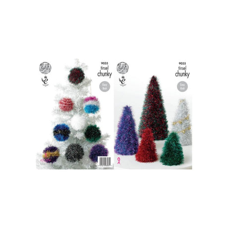 King Cole Christmas Knitting Pattern 9035