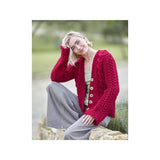 King Cole Chunky Cardigan Knitting Pattern 6412