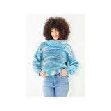 King Cole Chunky Crochet Jumper Pattern 6491