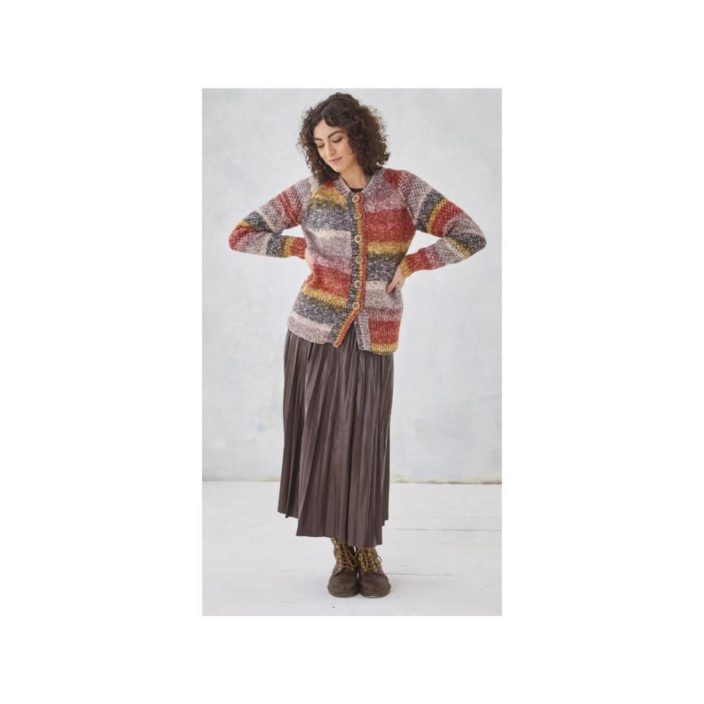 King Cole Chunky Cardigan Knitting Pattern 6205