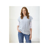 King Cole Chunky Sleeveless Top Knitting Pattern 6395