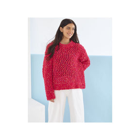 King Cole Chunky Sweater Knitting Pattern 6257