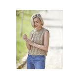 King Cole Chunky Tank Top Knitting Pattern 6409