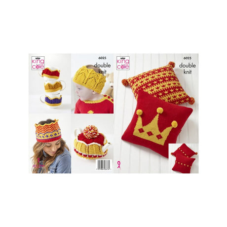 King Cole Coronation Knitting Pattern 6025